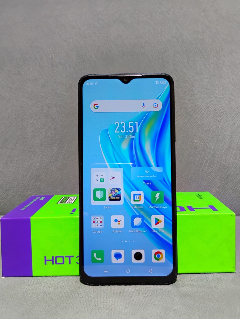 Infinix Hot 30i 8/128 Mulus Full Set