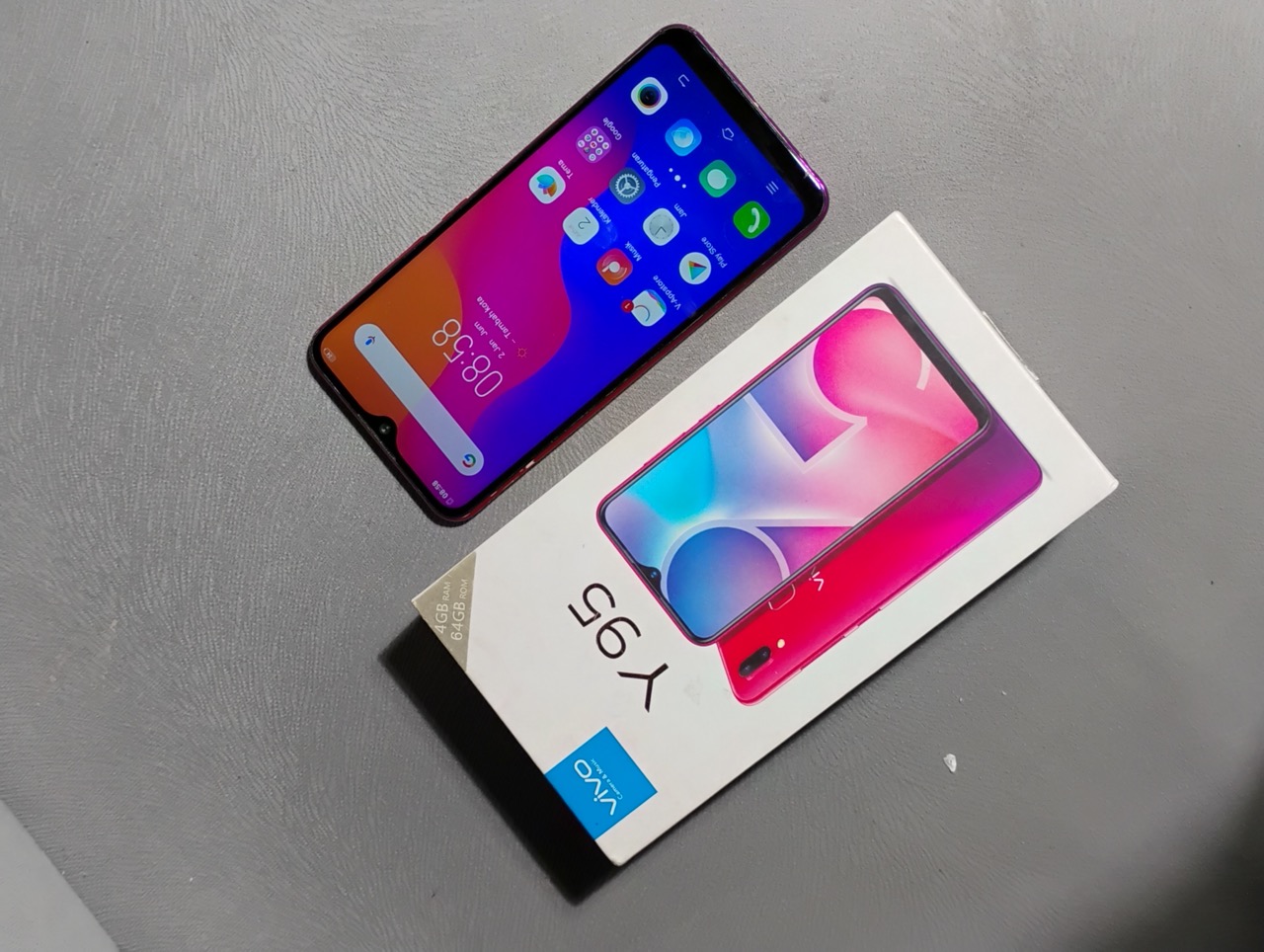 Vivo Y95 (4/64) Mulus Fullset - Gambar 2