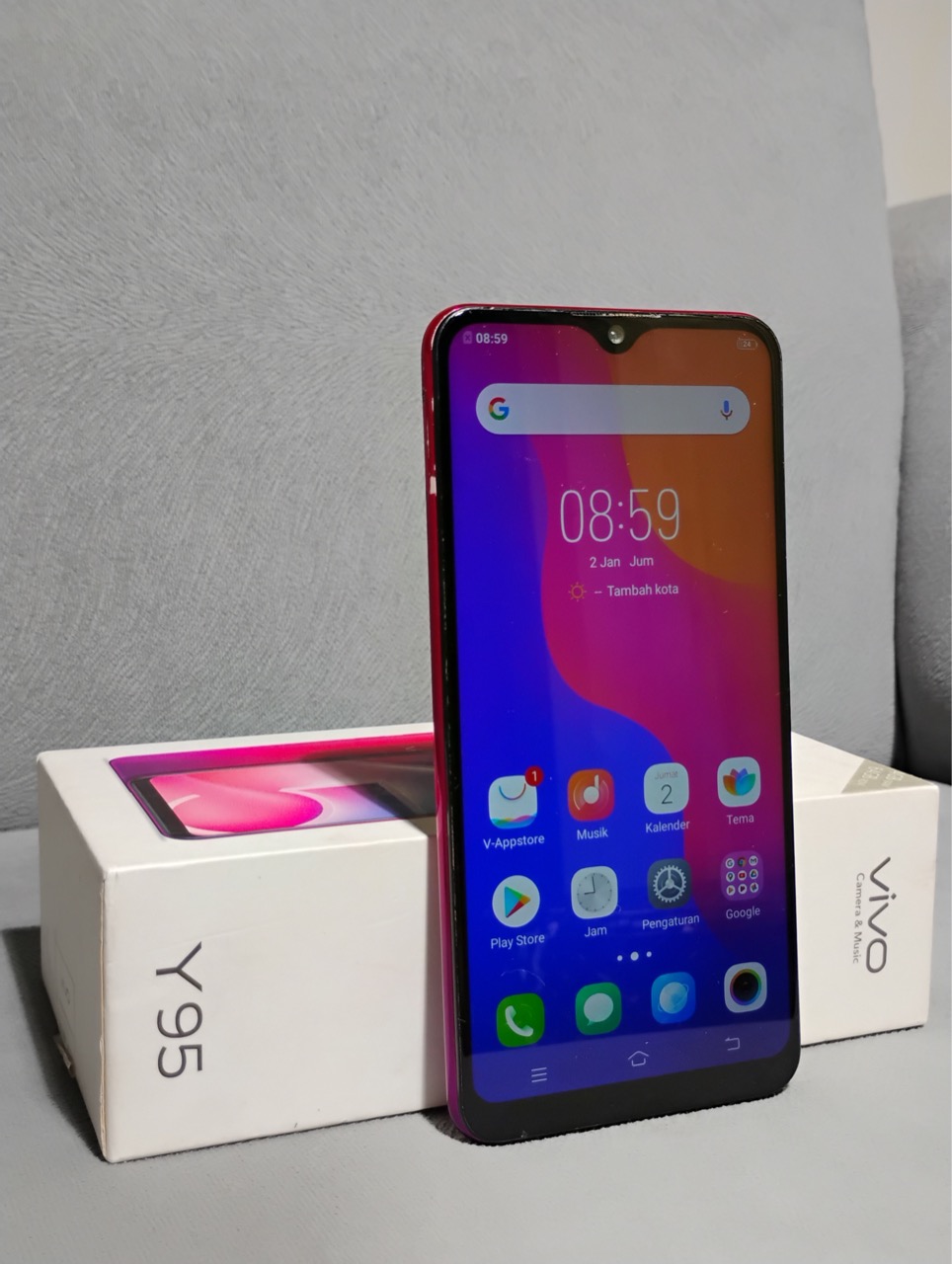 Vivo Y95 (4/64) Mulus Fullset - Gambar 4