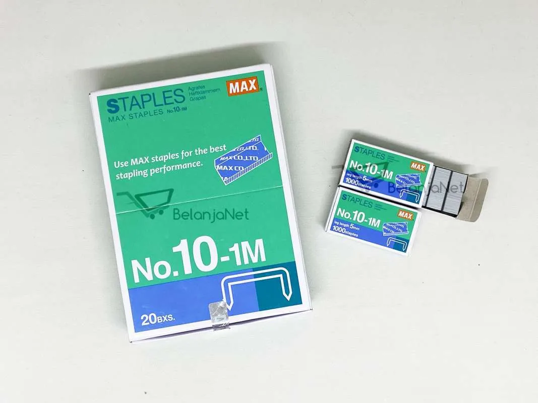 Isi Staples ukuran Kecil - Isi Staples no 10 per PCS