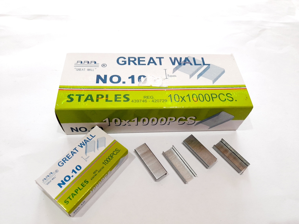 Isi Staples ukuran Kecil - Isi Staples no 10 per PCS - Gambar 3