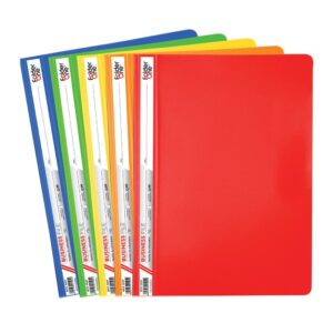 Map Snel / Map Business File / Map plastik F4 Polos 4 warna ( Merah, Biru, Hijau, Kuning )