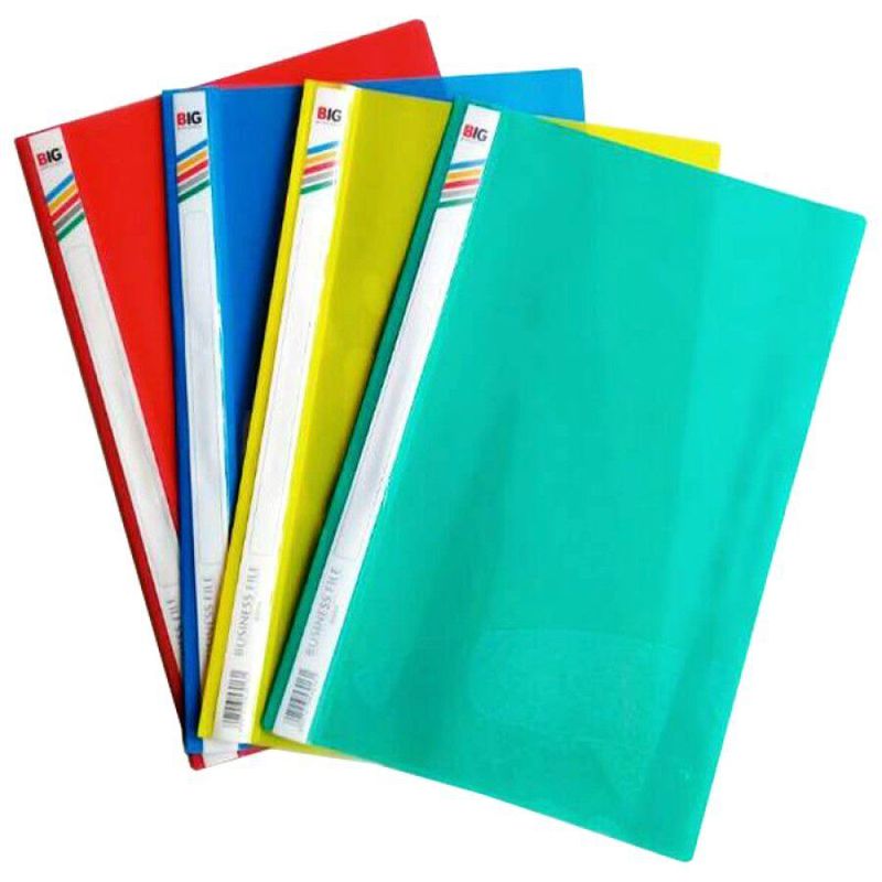 Map Snel / Map Business File / Map plastik F4 Polos 4 warna ( Merah, Biru, Hijau, Kuning ) - Gambar 2