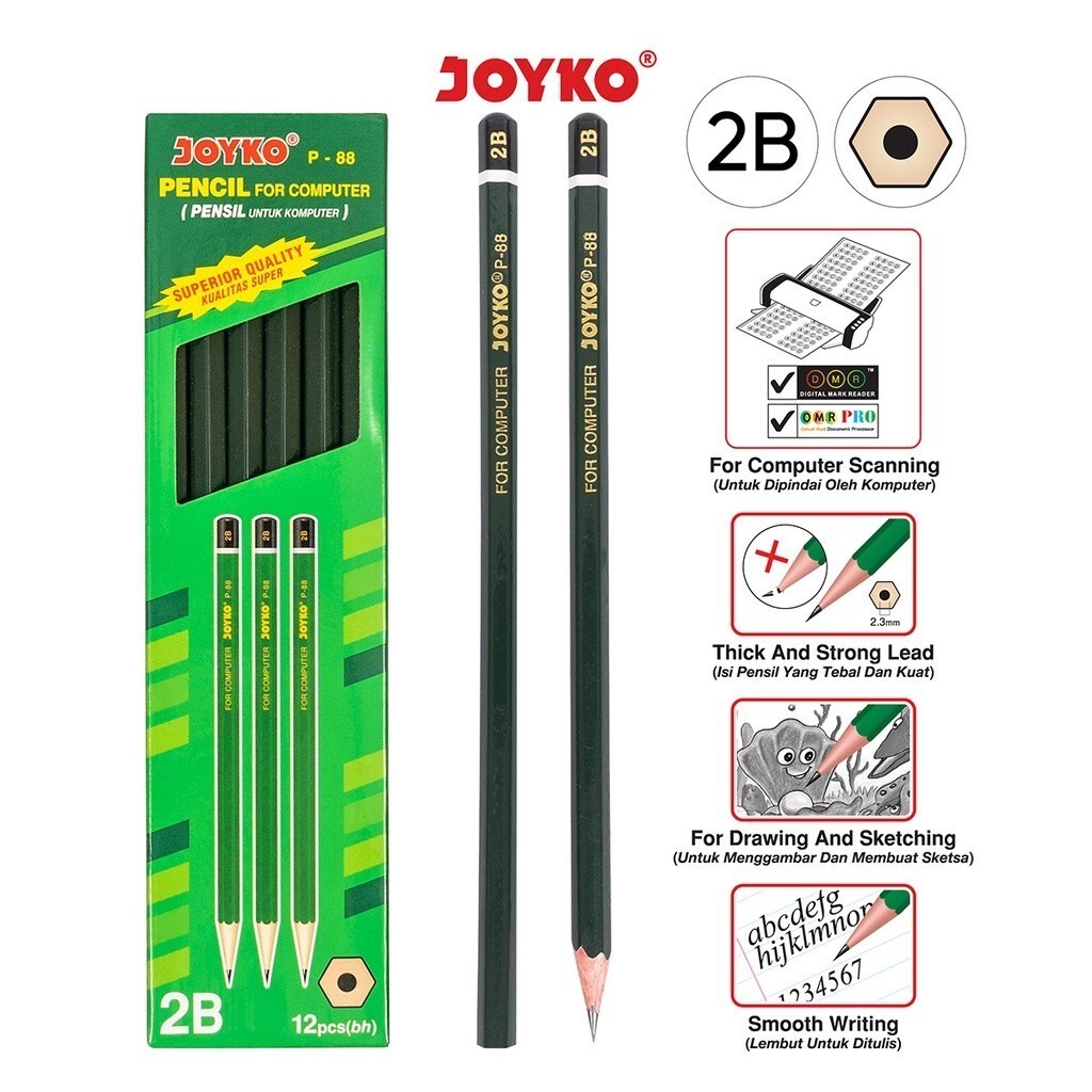 Pensil Joyko 2B P-88