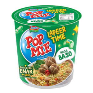 Pop Mie Lapeer Time Mi Instan Cup Bakso