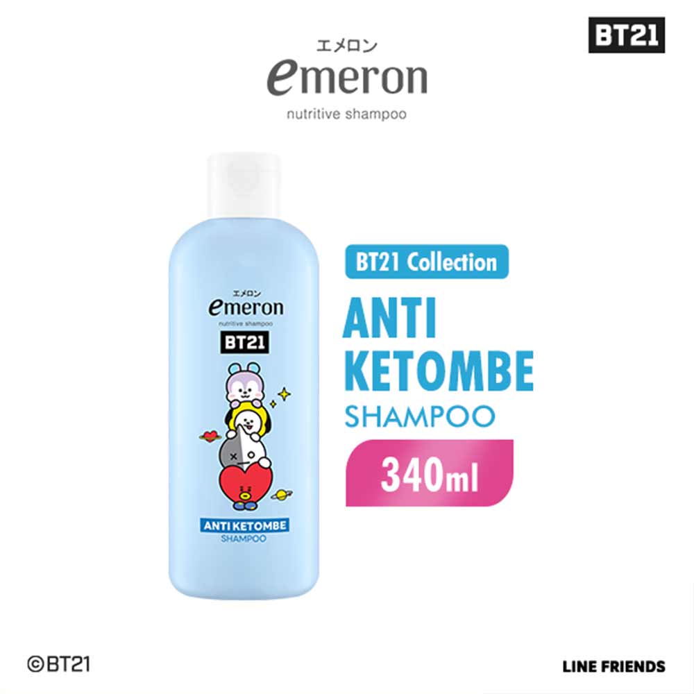 Emeron Shampoo Nutritive Bt21 anti Ketombe 340ml