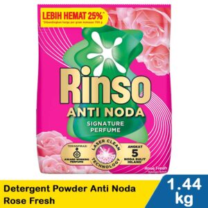 Rinso Detergen Powder Anti Noda Rose Fresh