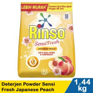 Rinso Deterjen Powder Sensi Fresh Japanese Peach