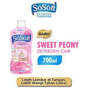 SoSoft Deterjen Cair Sweet Peony