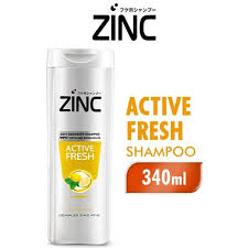 Zinc Shampoo Anti Ketombe Active Fresh Lemon Mint